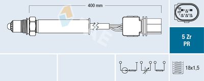 Lambda Sensor FAE 75128