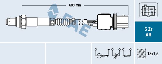 FAE 75137 Lambda Sensor