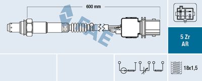 Lambda Sensor FAE 75137