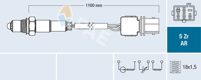Lambda Sensor FAE 75140