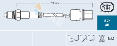 Lambda Sensor FAE 75153