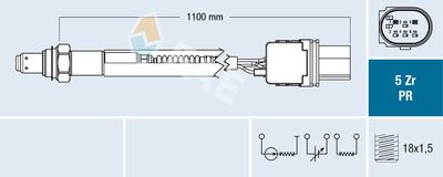 Oxygen Sensor FAE 75156