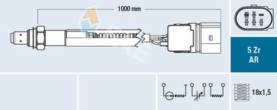 Lambda Sensor FAE 75162