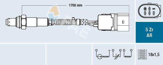FAE 75361 Lambda Sensor