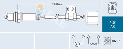 Lambda Sensor FAE 75612