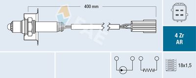 Lambda Sensor FAE 75613