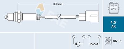 Oxygen Sensor FAE 75621
