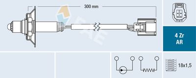 Oxygen Sensor FAE 75624
