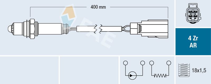 FAE 75630 Lambda Sensor