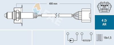 Lambda Sensor FAE 75635