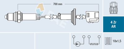 Lambda Sensor FAE 75638