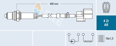Oxygen Sensor FAE 75647