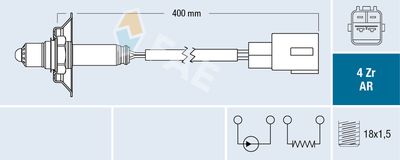 Oxygen Sensor FAE 75650