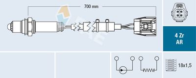 Oxygen Sensor FAE 75652