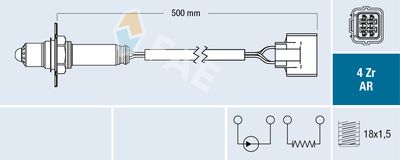 Lambda Sensor FAE 75675