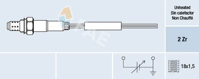 Lambda Sensor FAE 77002