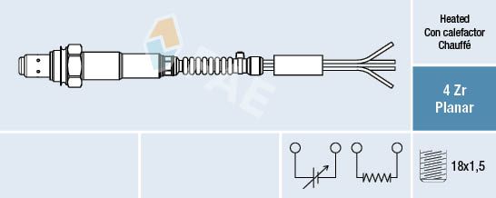 FAE 77015 Lambda Sensor