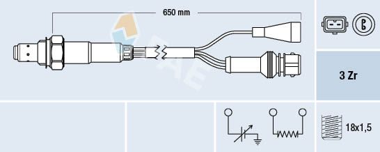 FAE 77106 Lambda Sensor
