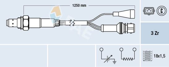FAE 77108 Lambda Sensor