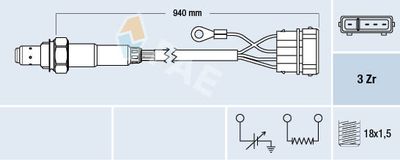 Lambda Sensor FAE 77112