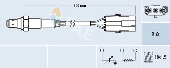 FAE 77113 Oxygen Sensor