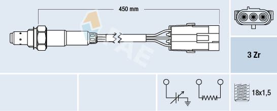 FAE 77114 Lambda Sensor