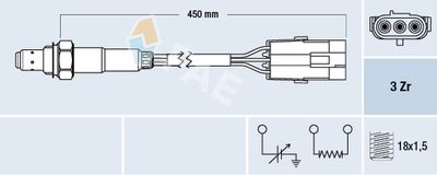 Lambda Sensor FAE 77114
