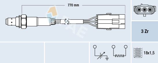 FAE 77115 Oxygen Sensor