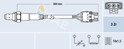 Lambda Sensor FAE 77116