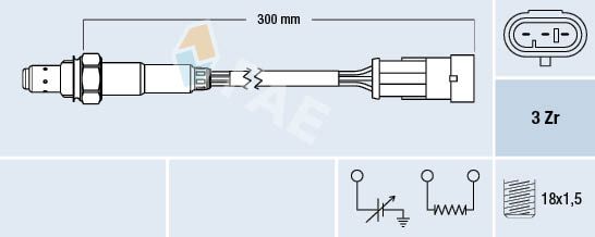 FAE 77121 Oxygen Sensor