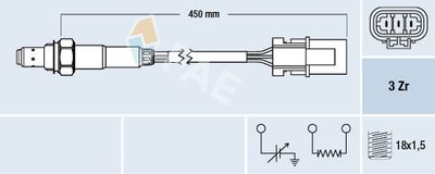 Oxygen Sensor FAE 77122