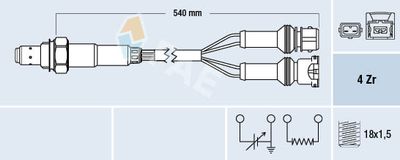 Lambda Sensor FAE 77123