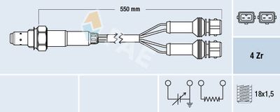 Lambda Sensor FAE 77126