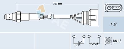 Lambda Sensor FAE 77132