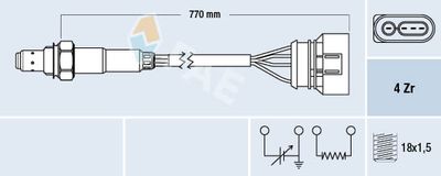 Lambda Sensor FAE 77136