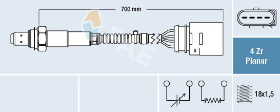 FAE 77141 Oxygen Sensor