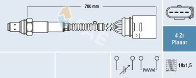 Oxygen Sensor FAE 77141