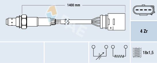 FAE 77149 Oxygen Sensor