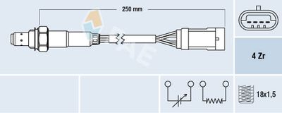 Lambda Sensor FAE 77151