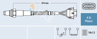 Oxygen Sensor FAE 77154