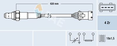 Lambda Sensor FAE 77163