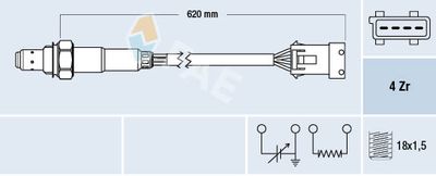 Oxygen Sensor FAE 77166