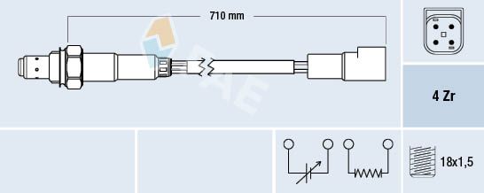 FAE 77169 Lambda Sensor