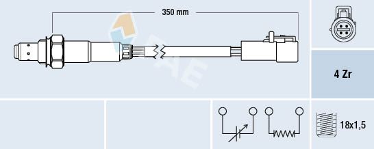 FAE 77170 Oxygen Sensor