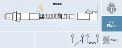 Lambda Sensor FAE 77171