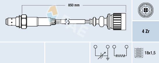 FAE 77174 Lambda Sensor