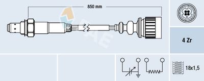 Lambda Sensor FAE 77174