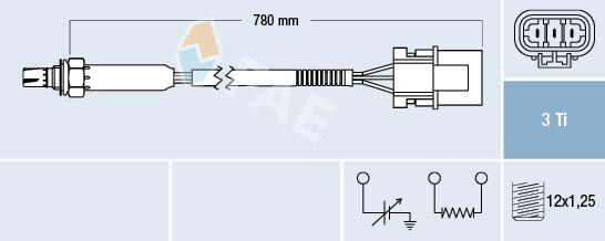 FAE 77181 Lambda Sensor