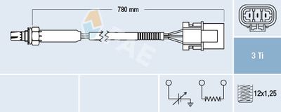 Lambda Sensor FAE 77181