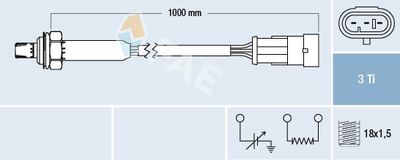 Lambda Sensor FAE 77182
